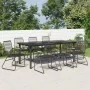 Juego de comedor de jardín 9 piezas ratán PVC negro von , Gartensets - Ref: Foro24-3099214, Preis: 689,58 €, Rabatt: -5%%