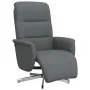 Sillón reclinable con reposapiés tela gris oscuro | Foro24.es | Tu tienda online para hogar, jardín y más Foro24.es