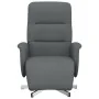 Sillón reclinable con reposapiés tela gris oscuro | Foro24.es | Tu tienda online para hogar, jardín y más Foro24.es