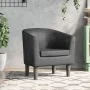 Sillón cuero sintético gris | Foro24.es | Tu tienda online para hogar, jardín y más Foro24.es