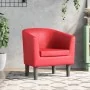 Sillón cuero sintético rojo | Foro24.es | Tu tienda online para hogar, jardín y más Foro24.es