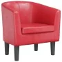 Sillón cuero sintético rojo | Foro24.es | Tu tienda online para hogar, jardín y más Foro24.es