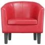 Sillón cuero sintético rojo | Foro24.es | Tu tienda online para hogar, jardín y más Foro24.es