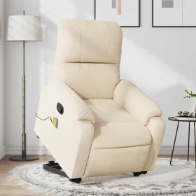 Sillón reclinable de masaje elevable tela de microfibra beige von , Sessel - Ref: Foro24-3204941, Preis: 352,09 €, Rabatt: -5%%