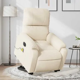 Sillón masaje eléctrico reclinable elevable tela beige von , Sessel - Ref: Foro24-3204955, Preis: 394,35 €, Rabatt: -5%%