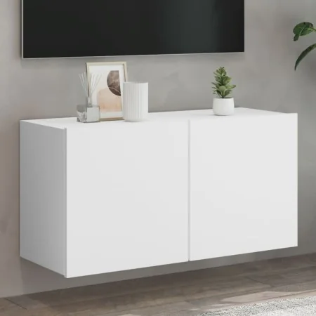 Mueble para TV de pared blanco 80x30x41 cm von , TV-Möbel - Ref: Foro24-836952, Preis: 52,27 €, Rabatt: -5%%