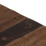 Mesa de centro de acero inoxidable dorado y madera maciza | Foro24.es | Tu tienda online para hogar, jardín y más Foro24.es