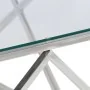 Mesa de centro plateada acero inoxidable y vidrio templado von , Couchtisch - Ref: Foro24-349977, Preis: 227,19 €, Rabatt: -5%%