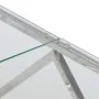 Mesa de centro plateada acero inoxidable y vidrio templado von , Couchtisch - Ref: Foro24-349977, Preis: 227,19 €, Rabatt: -5%%