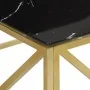 Mesa de centro dorada acero inoxidable y vidrio templado by , Coffee table - Ref: Foro24-349980, Price: 256,92 €, Discount: -5%%