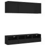 Muebles de TV de pared 5 piezas madera de ingeniería negro von , TV-Möbel - Ref: Foro24-3216512, Preis: 171,82 €, Rabatt: -5%%