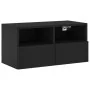 Muebles de TV de pared 5 piezas madera de ingeniería negro von , TV-Möbel - Ref: Foro24-3216512, Preis: 171,82 €, Rabatt: -5%%