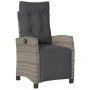 Set comedor jardín 7 pzas y cojines ratán sintético gris by , Garden sets - Ref: Foro24-3213000, Price: 1,00 €, Discount: -5%%