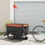 Remolque para bicicleta hierro negro y naranja 45 kg von , Fahrradanhänger - Ref: Foro24-94110, Preis: 104,68 €, Rabatt: -5%%