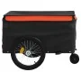 Remolque para bicicleta hierro negro y naranja 45 kg von , Fahrradanhänger - Ref: Foro24-94110, Preis: 104,68 €, Rabatt: -5%%