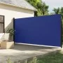 Toldo lateral retráctil azul 220x600 cm | Foro24.es | Tu tienda online para hogar, jardín y más Foro24.es