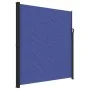 Toldo lateral retráctil azul 220x600 cm | Foro24.es | Tu tienda online para hogar, jardín y más Foro24.es
