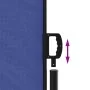 Toldo lateral retráctil azul 220x600 cm | Foro24.es | Tu tienda online para hogar, jardín y más Foro24.es