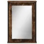 Armario con espejo baño madera roble ahumado 42x12x60 cm de , Tocadores de baño - Ref: Foro24-842433, Precio: 51,75 €, Descue...