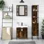 Set de muebles baño 3 pzas madera contrachapada roble ahumado von , Badezimmermöbel - Ref: Foro24-3214737, Preis: 182,61 €, R...