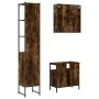 Set de muebles baño 3 pzas madera contrachapada roble ahumado von , Badezimmermöbel - Ref: Foro24-3214737, Preis: 182,61 €, R...