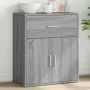 Aparador de madera de ingeniería gris Sonoma 60x31x70 cm by , Sideboards - Ref: Foro24-840469, Price: 73,70 €, Discount: -5%%