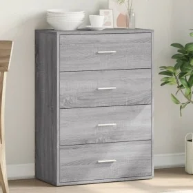 Aparador de madera de ingeniería gris Sonoma 60x31x84 cm de , Aparadores - Ref: Foro24-840504, Precio: 86,71 €, Descuento: -5%%