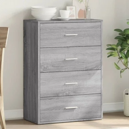 Aparador de madera de ingeniería gris Sonoma 60x31x84 cm de , Aparadores - Ref: Foro24-840504, Precio: 86,71 €, Descuento: -5%%