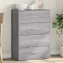 Aparador de madera de ingeniería gris Sonoma 60x31x84 cm de , Aparadores - Ref: Foro24-840504, Precio: 86,71 €, Descuento: -5%%