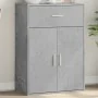 Aparador madera de ingeniería gris hormigón 60x30x84 cm by , Sideboards - Ref: Foro24-840495, Price: 72,24 €, Discount: -5%%
