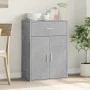 Aparador madera de ingeniería gris hormigón 60x30x84 cm by , Sideboards - Ref: Foro24-840495, Price: 72,24 €, Discount: -5%%