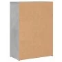 Aparador madera de ingeniería gris hormigón 60x30x84 cm by , Sideboards - Ref: Foro24-840495, Price: 72,24 €, Discount: -5%%