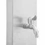 Gartendusche mit WPC-Edelstahlwanne von vidaXL, Pool- und Spa-Zubehör - Ref: Foro24-3051291, Preis: 210,01 €, Rabatt: %