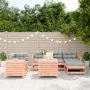 Juego de sofás de jardín 7 pzas madera maciza de abeto Douglas | Foro24.es | Tu tienda online para hogar, jardín y más Foro24.es