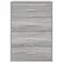 Aparadores 2 uds madera de ingeniería gris Sonoma 60x31x84 cm by , Sideboards - Ref: Foro24-3276586, Price: 168,87 €, Discoun...