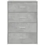 Aparadores 2 uds madera de ingeniería gris hormigón 60x31x84 cm by , Sideboards - Ref: Foro24-3276584, Price: 173,37 €, Disco...