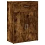 Aparadores 2 uds madera de ingeniería roble ahumado 60x30x84 cm | Foro24.es | Tu tienda online para hogar, jardín y más Foro24.es