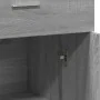 Aparadores 2 uds madera de ingeniería gris Sonoma 60x30x84 cm by , Sideboards - Ref: Foro24-3276600, Price: 147,34 €, Discoun...