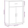 Aparadores 2 uds madera de ingeniería gris Sonoma 60x30x84 cm by , Sideboards - Ref: Foro24-3276600, Price: 147,34 €, Discoun...