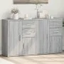 Aparador de madera de ingeniería 2 uds gris Sonoma 60x31x70 cm | Foro24.es | Tu tienda online para hogar, jardín y más Foro24.es