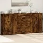 Aparadores 3 uds madera de ingeniería roble ahumado 60x31x84 cm | Foro24.es | Tu tienda online para hogar, jardín y más Foro24.es