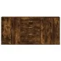 Aparadores 3 uds madera de ingeniería roble ahumado 60x31x84 cm | Foro24.es | Tu tienda online para hogar, jardín y más Foro24.es