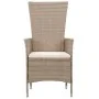 Juego de comedor de jardín 3 piezas con cojines beige von , Gartensets - Ref: Foro24-3099455, Preis: 338,96 €, Rabatt: -5%%