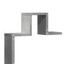 Estantería pared madera ingeniería gris hormigón 104,5x10x43 cm by , Shelves and shelves - Ref: Foro24-840726, Price: 25,07 €...