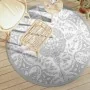 Alfombra de exterior ARAKIL gris claro Ø160 cm PP von , Outdoor-Protektoren - Ref: Foro24-368495, Preis: 29,62 €, Rabatt: -5%%