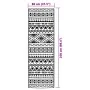 Alfombra de exterior PP ARAKIL negro 80x250 cm von , Outdoor-Protektoren - Ref: Foro24-316976, Preis: 32,51 €, Rabatt: -5%%