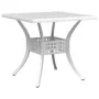 Mesa y sillas de bistró 3 piezas aluminio fundido blanco by , Garden sets - Ref: Foro24-3216339, Price: 534,78 €, Discount: -5%%