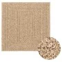 Alfombra ZIZUR apariencia de yute interior exterior 120x120 cm von , Teppiche - Ref: Foro24-4006154, Preis: 52,27 €, Rabatt: ...