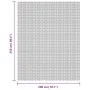 Alfombra para tienda de campaña gris claro 2,5x2 m by , Tent Accessories - Ref: Foro24-4008482, Price: 25,43 €, Discount: -5%%