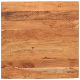 Tablero de mesa cuadrado madera maciza de acacia